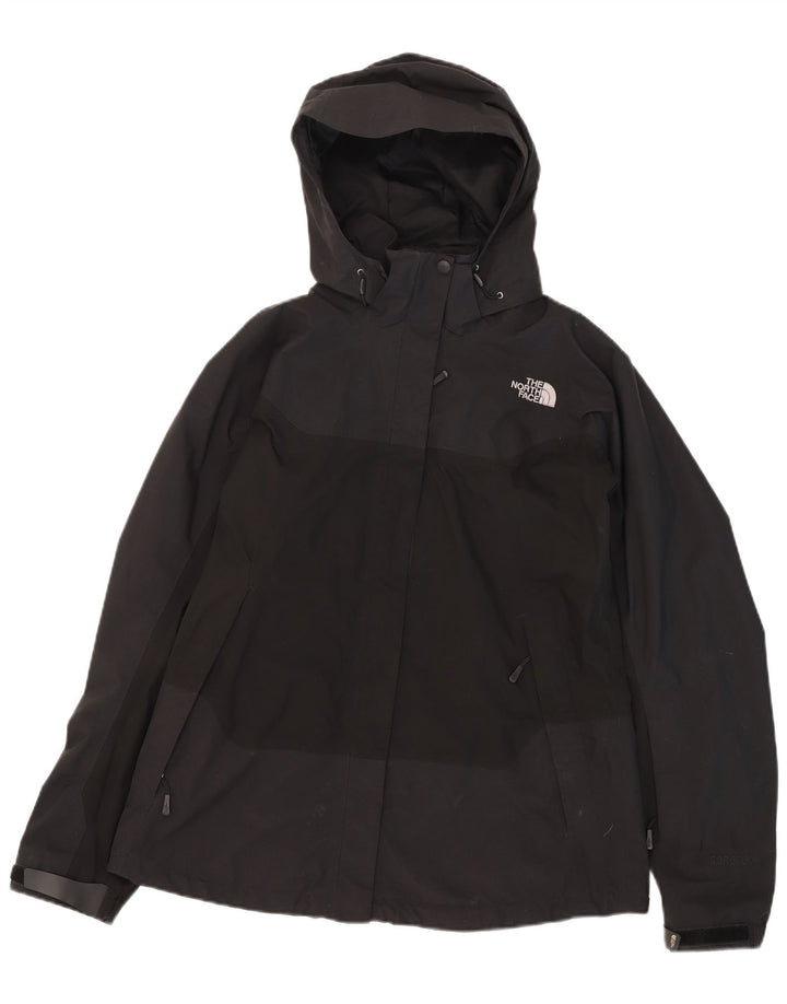 Jaqueta corta-vento feminina com capuz The North Face Reino Unido 12 médio preto