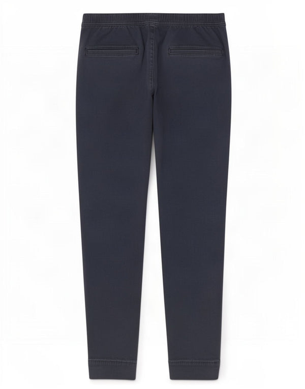 Hollister Mens Joggers Calças Médio W30 L28 Azul Marinho Algodão
