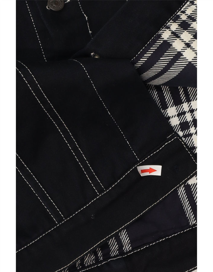 Jaqueta jeans masculina Komodo Reino Unido 40 grande algodão azul marinho