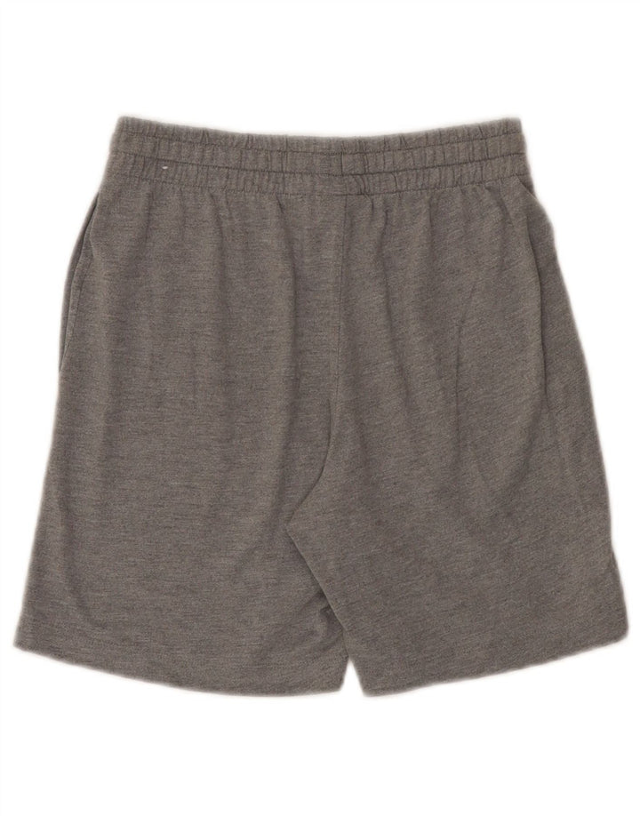 Shorts esportivos Nike Boys 10-11 anos cinza médio poliéster