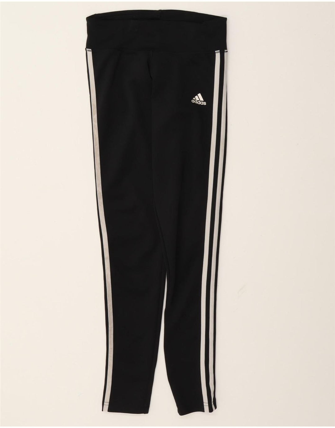 Leggings Adidas Mulher UK 4/6 XS Poliéster Preto