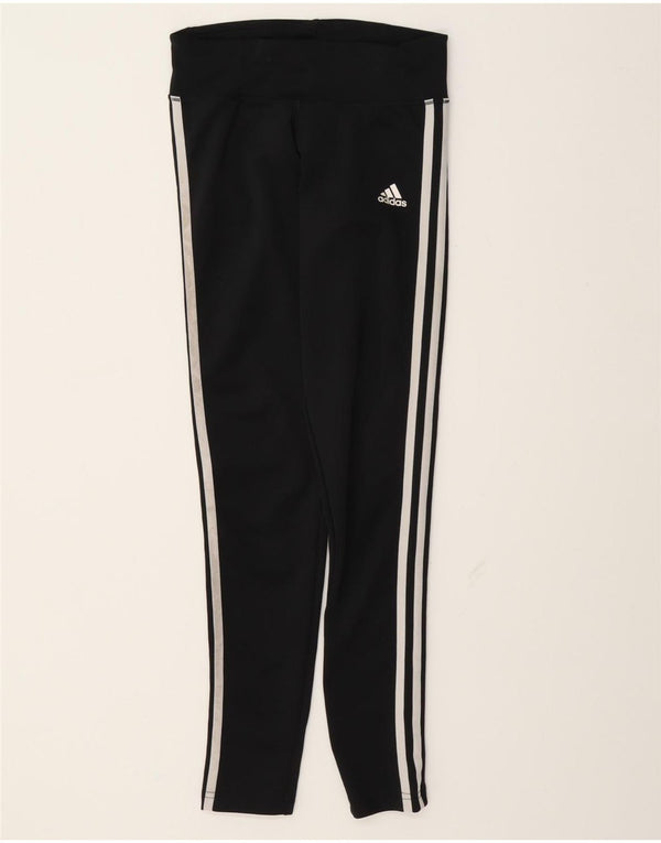 Leggings Adidas Mulher UK 4/6 XS Poliéster Preto