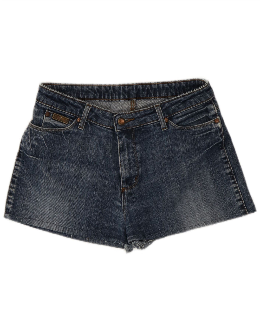 Calça Wrangler feminina jeans W32 grande algodão azul