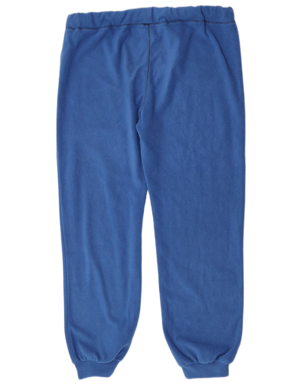 Kappa Mens Graphic Fleece Calças de treino Joggers UK 18 XL Azul