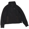 Moletom Nike feminino oversized com zíper e gola alta UK 10 pequeno preto
