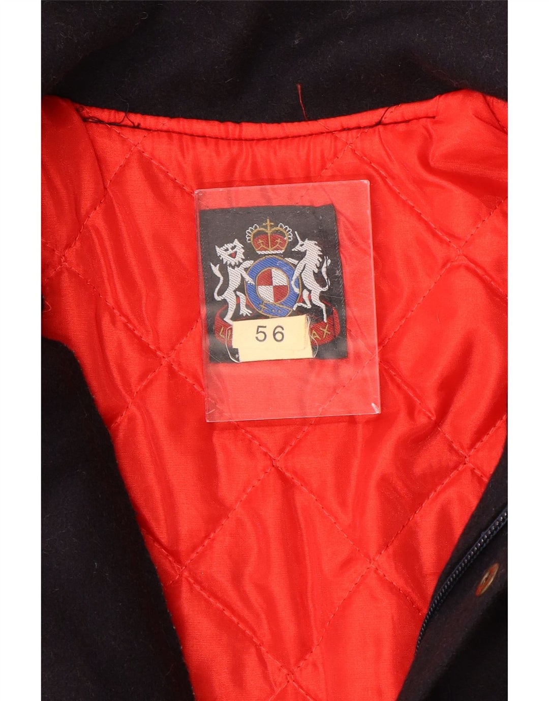 Casaco corta-vento masculino VINTAGE IT 56 3XL azul marinho