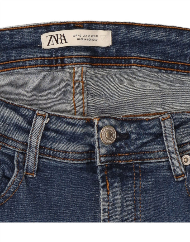 Zara Jeans Skinny Masculino EU 40 Médio W31 L30 Azul