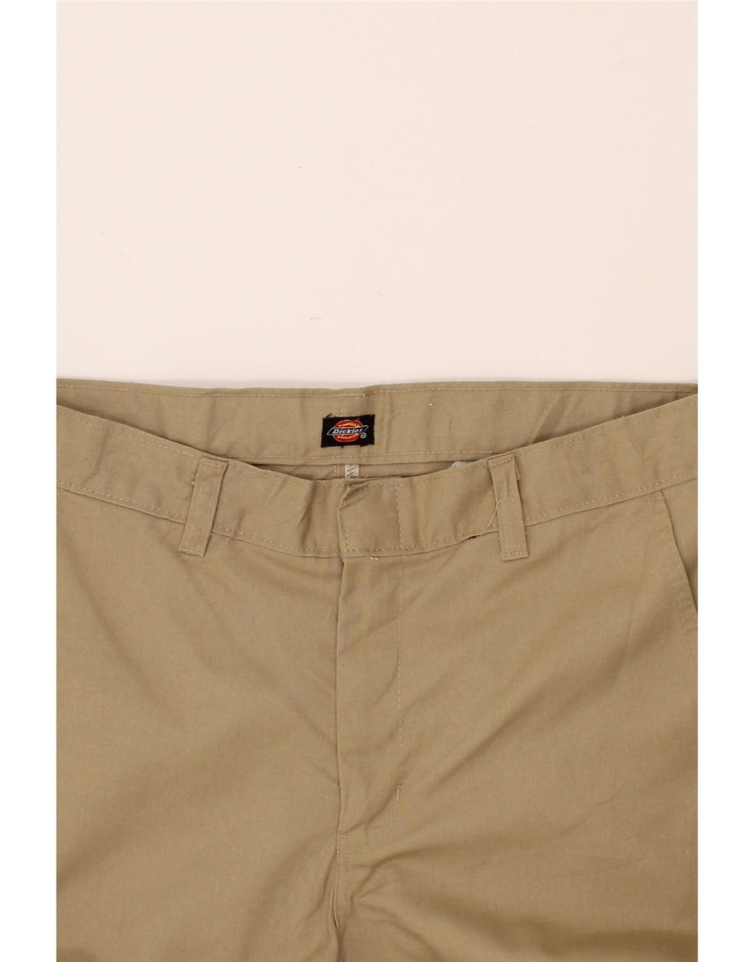 DICKIES Womens Straight Chino Trousers W32 L31  Beige Vintage Dickies and Second-Hand Dickies from Messina Hembry 