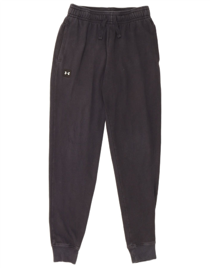 Under Armour Mens Calças de treino Joggers médio algodão azul marinho