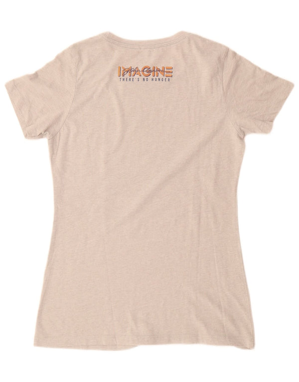 HARD ROCK CAFE Womens Venice Graphic T-Shirt Top UK 14 Large Grey Cotton