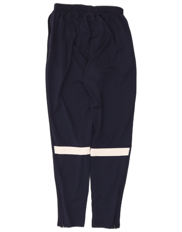 Calça de treino masculina Nike Dri Fit médio azul marinho colorblock