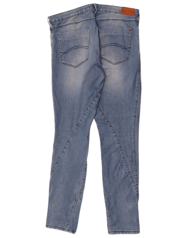 Tommy Hilfiger Mens Slim Jeans W28 L32 Azul Algodão