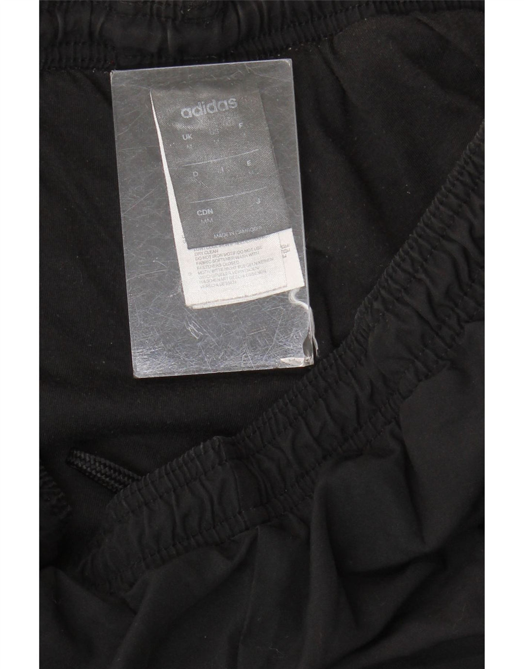 Adidas Mens Treino Calças Joggers Médio Poliéster Preto