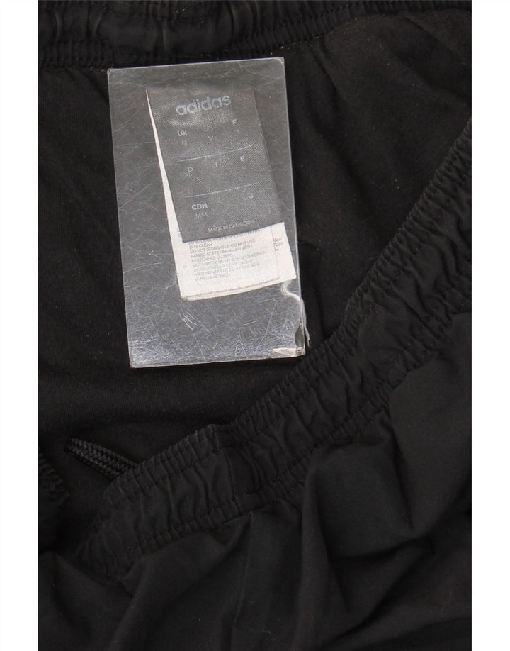 Adidas Mens Treino Calças Joggers Médio Poliéster Preto