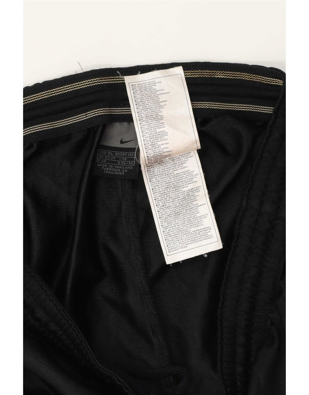 Shorts esportivos masculinos Nike XL preto poliéster