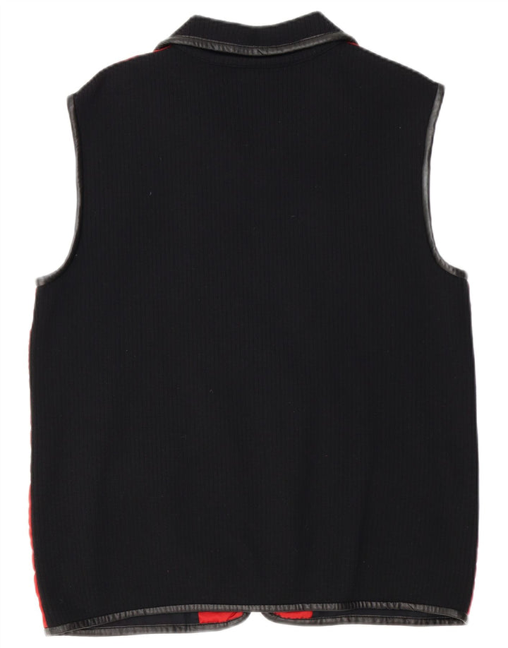 Betty Barclay Womens Weekend Oversized Gilet Reino Unido 10 pequeno bloco colorido vermelho