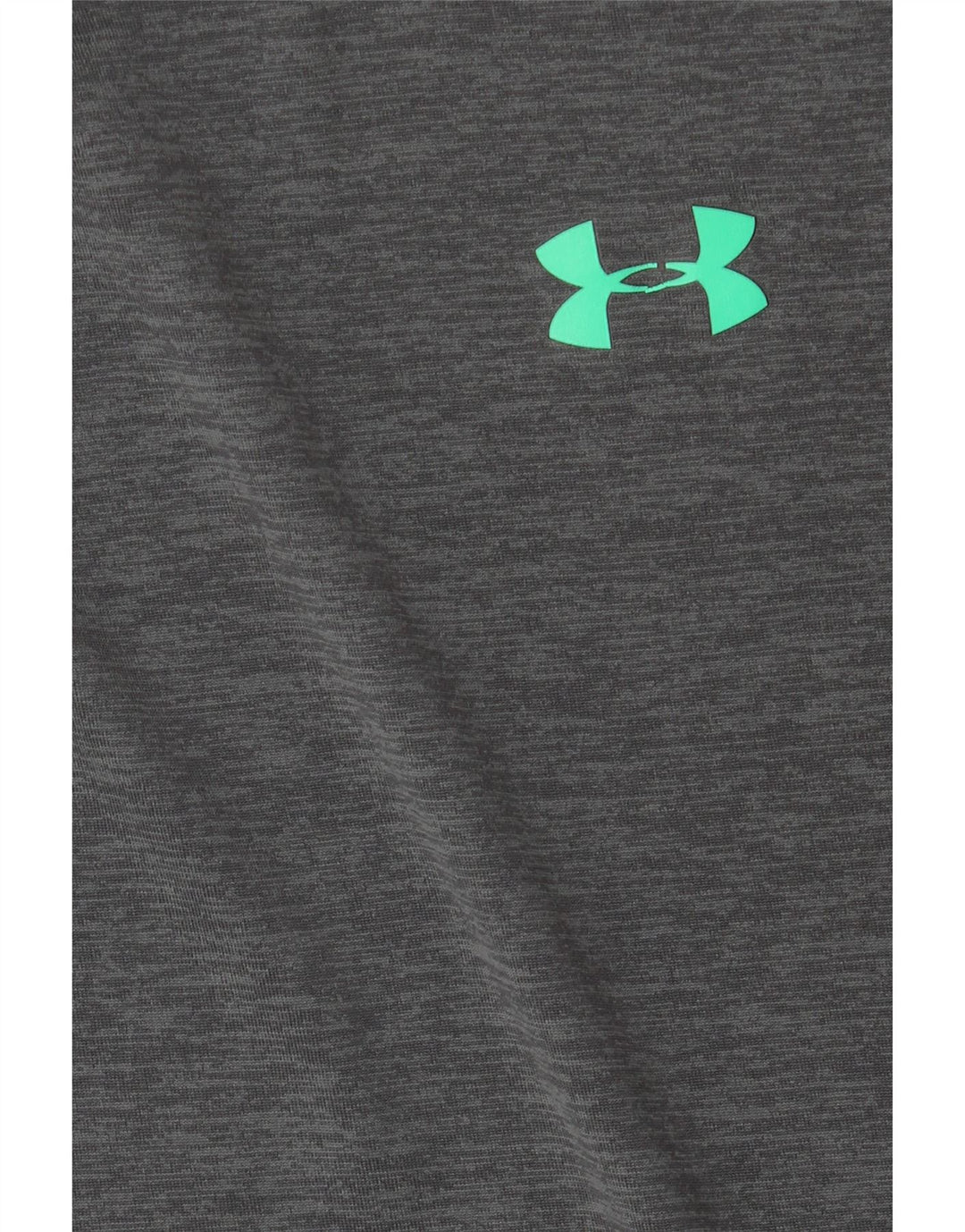 Camiseta masculina UNDER ARMOUR grande cinza manchada