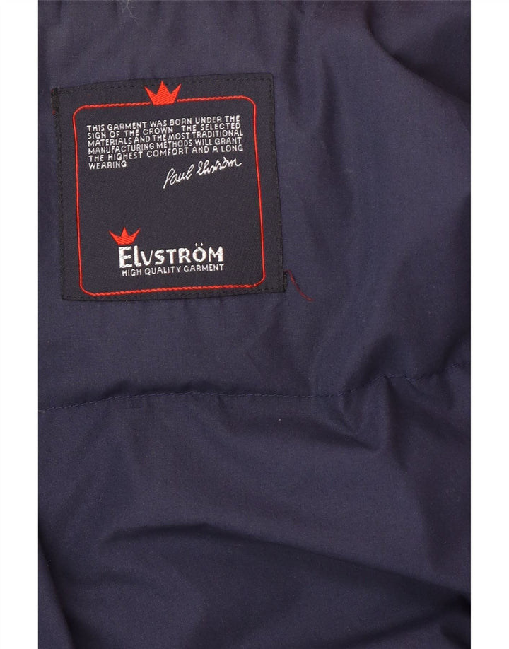Jaqueta corta-vento masculina Elvstrom Reino Unido 44 2XL Borgonha