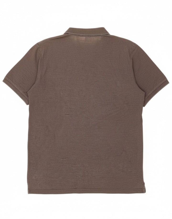 ASSN POLO DOS EUA. Camisa Polo Masculina Grande Marrom