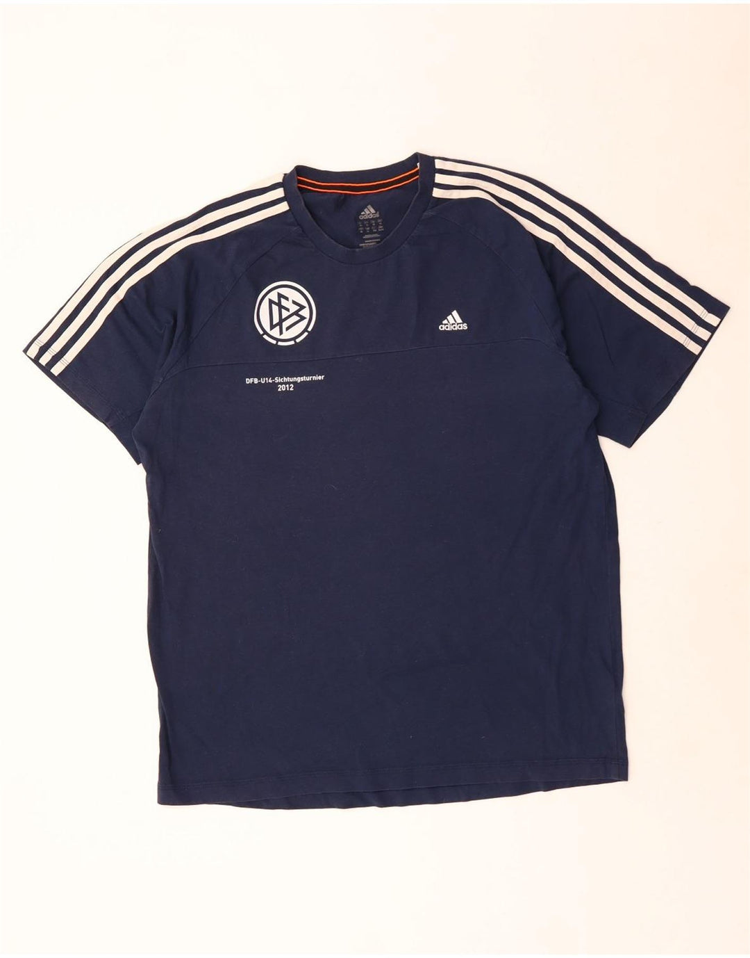 Camiseta Adidas Masculina Climalite Graphic Top XL Azul Marinho Poliéster