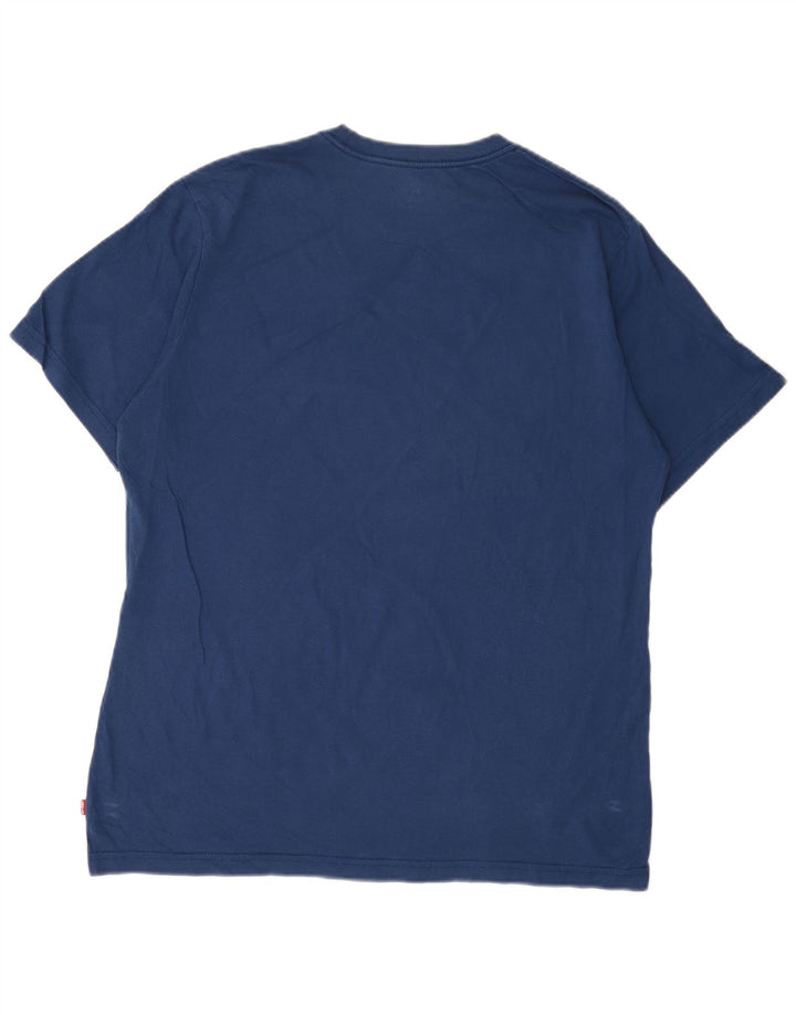 Camiseta masculina Levi's Relaxed Graphic Top Médio Azul Marinho