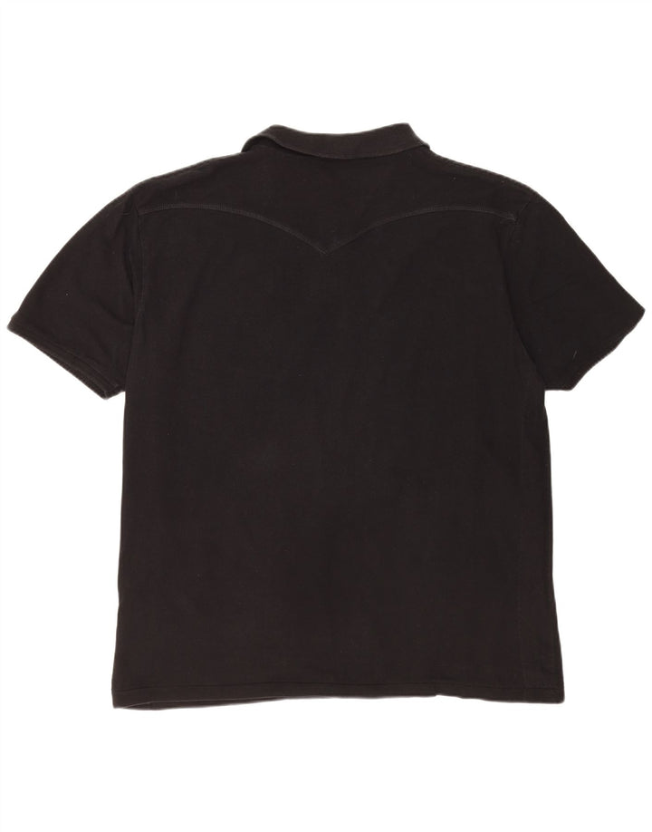 Camisa polo masculina LEVI'S 2XL algodão preto