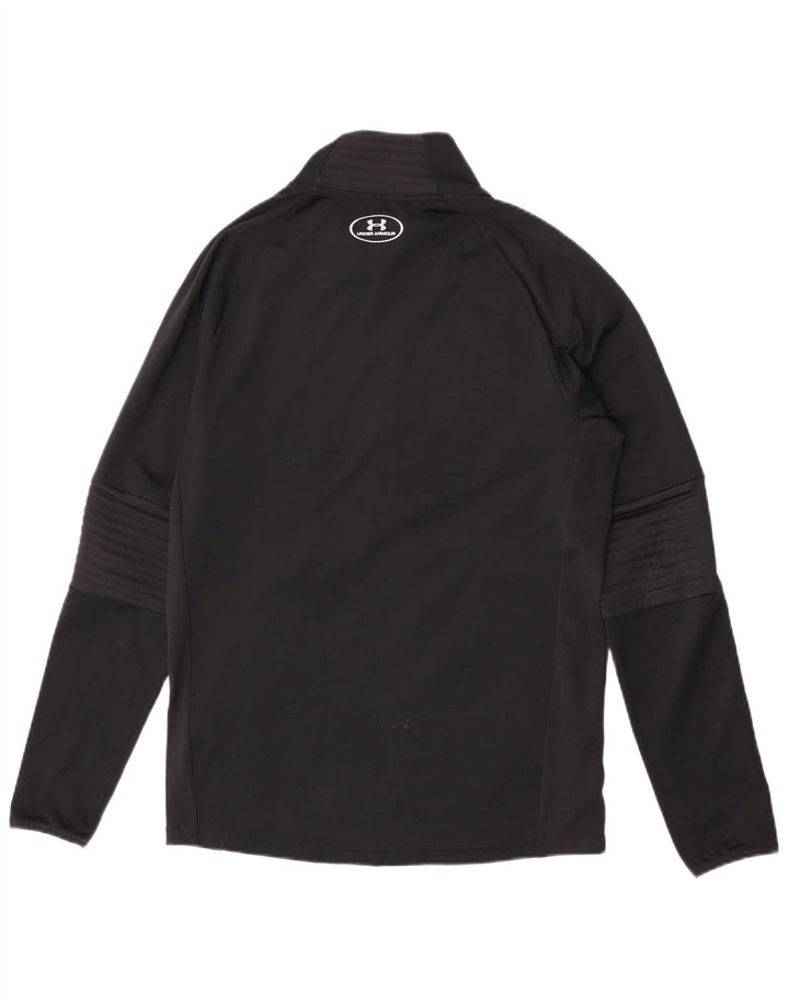Under Armour Mens Treino Top Jacket Pequeno Poliéster Preto
