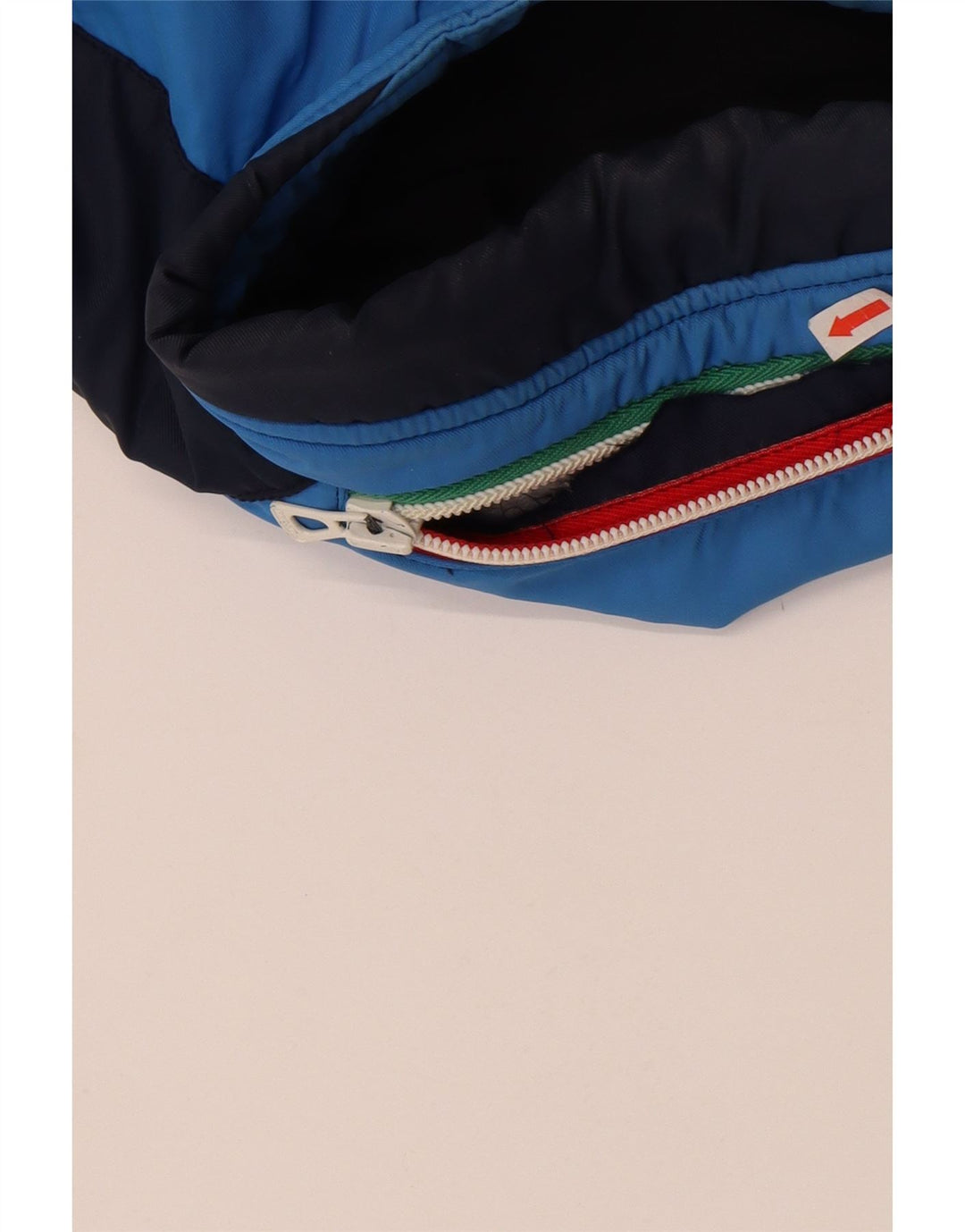 Jaqueta acolchoada feminina Samas IT 50 XL azul colorblock nylon