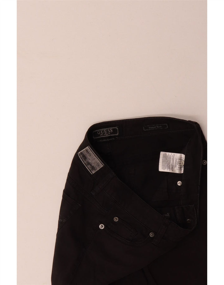 Calça jeans feminina Starlet Bootcut GUESS W28 L30 algodão preto