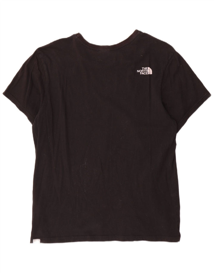 Camiseta masculina The North Face grande algodão preto
