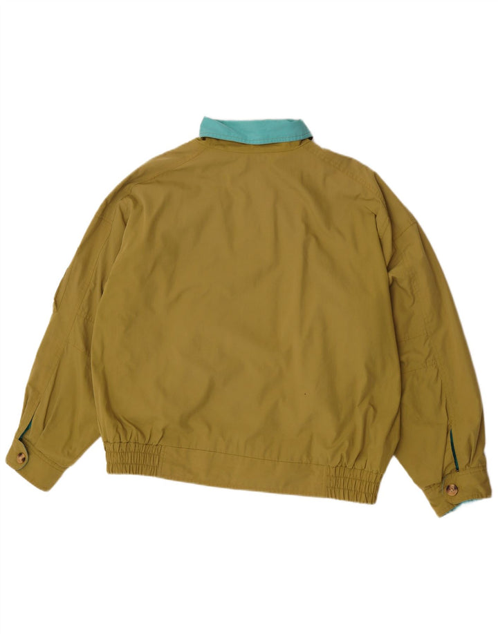 Jaqueta bomber masculina vintage UK 42 XL cáqui