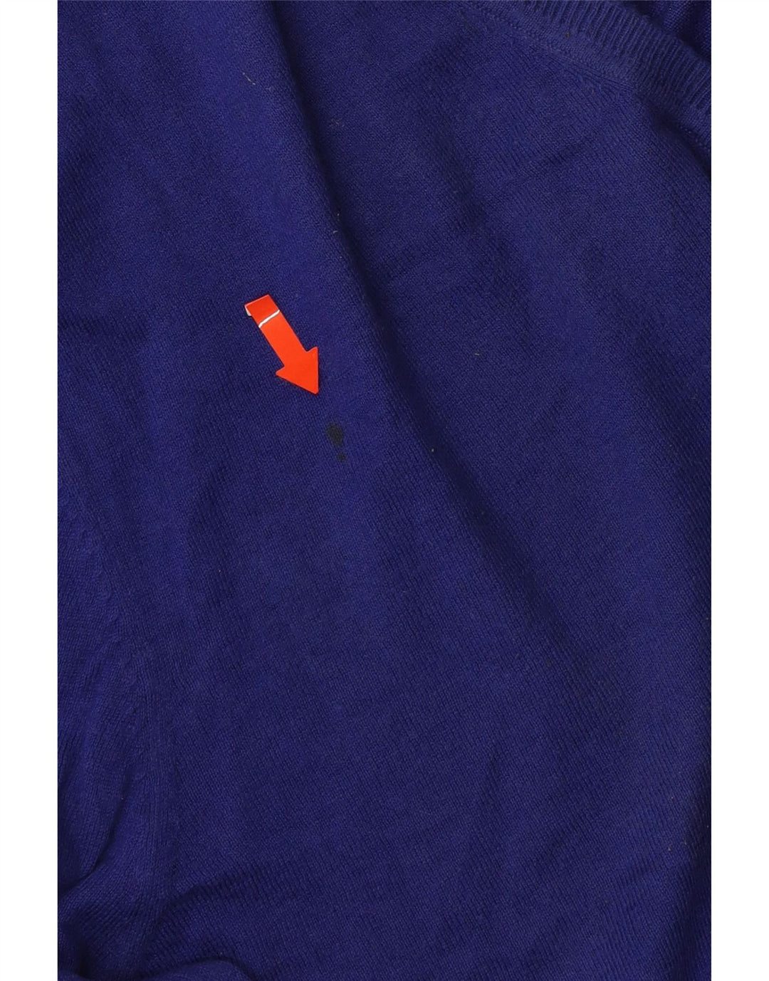MASSIMO DUTTI Womens V-Neck Jumper Sweater UK 18 XL Purple Cotton Vintage Massimo Dutti and Second-Hand Massimo Dutti from Messina Hembry 