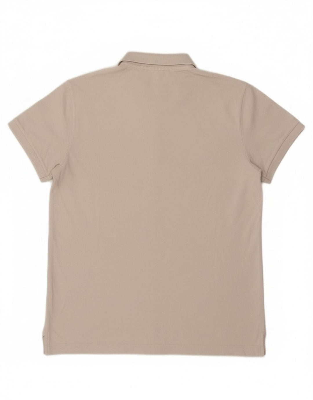 Camisa polo masculina Lacoste tamanho 4 médio algodão branco