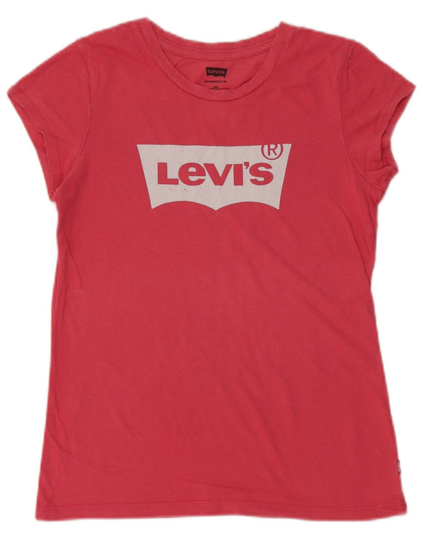 Top Camiseta Gráfica Levi's Meninas 13-14 Anos Rosa