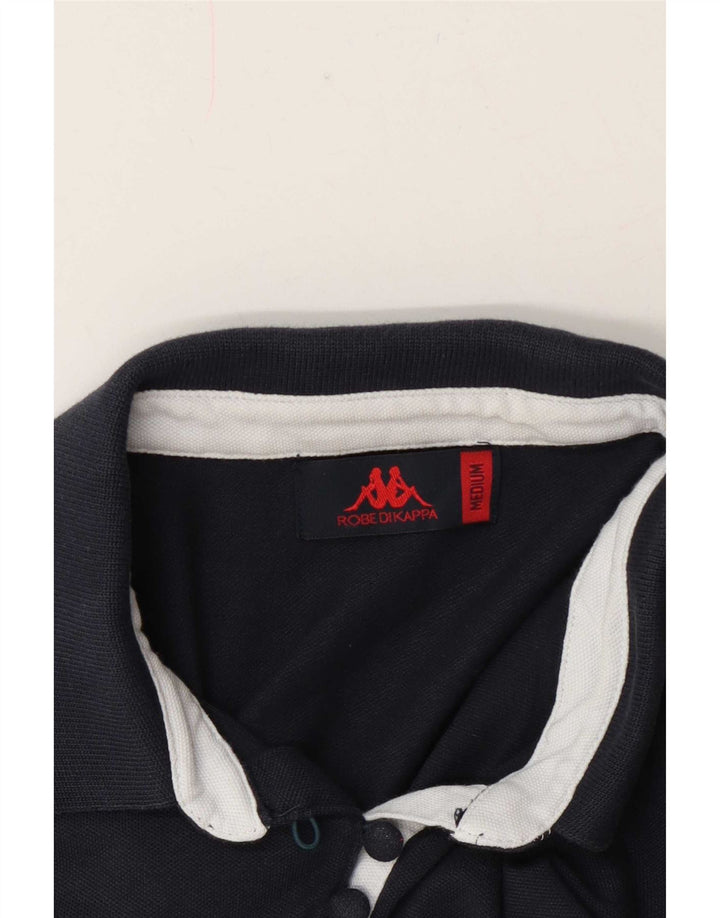 Camisa polo feminina Kappa UK 14 médio azul marinho