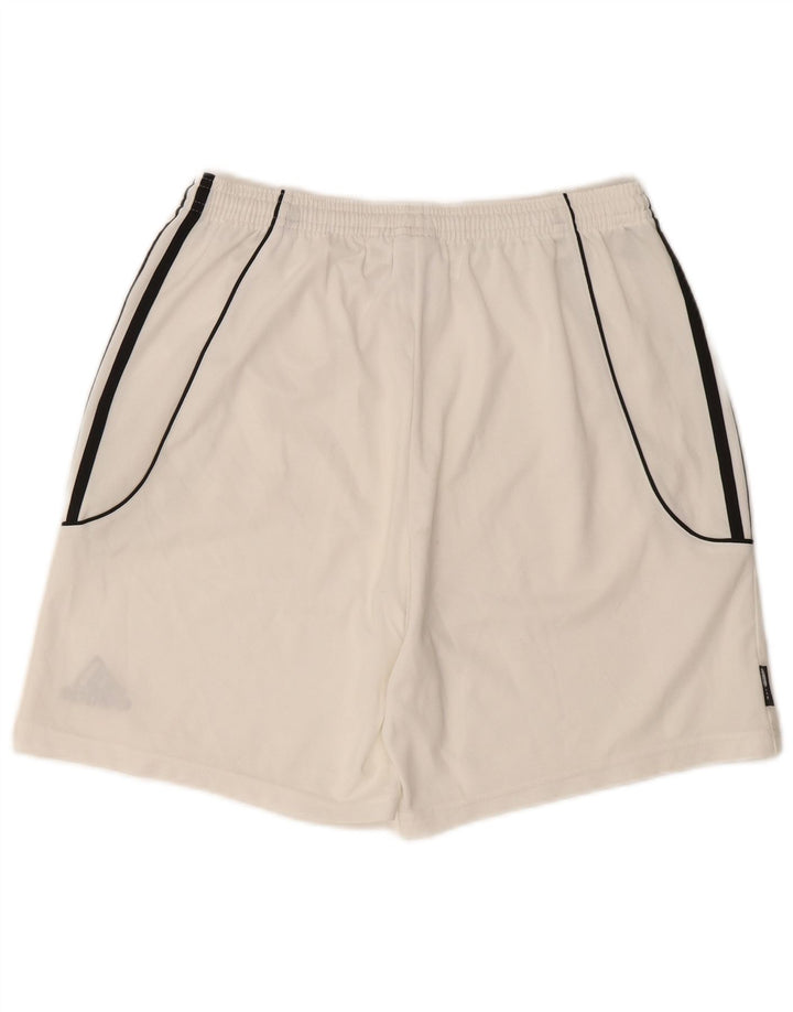 ADIDAS Mens Climalite Sport Shorts Medium  White Polyester