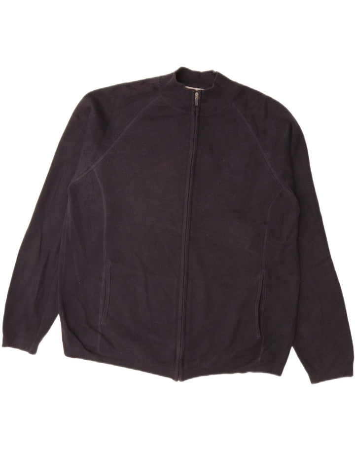 Suéter cardigã masculino MARKS & SPENCER Blue Harbor XL azul marinho