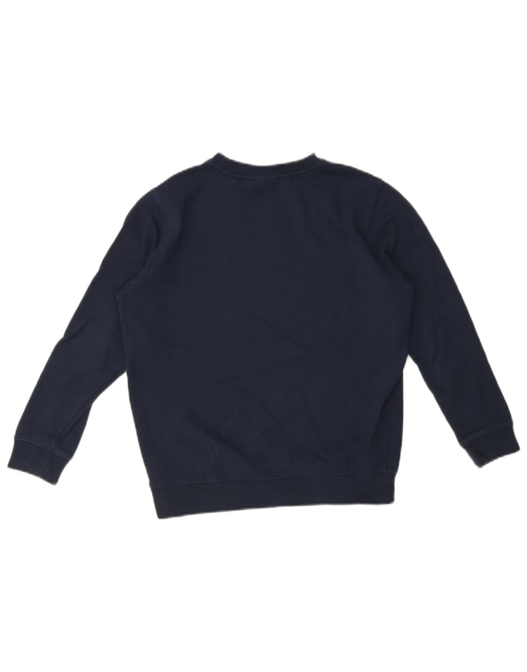 Vans Boys Graphic Moletom Jumper 7-8 Anos Pequeno Azul Marinho Algodão