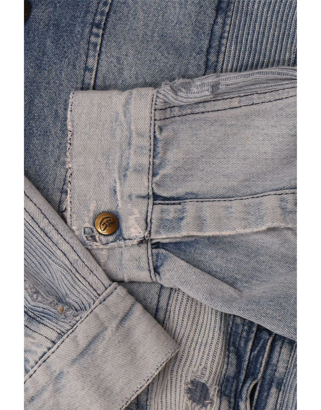 Jaqueta jeans masculina POP 84 UK 42 XL azul