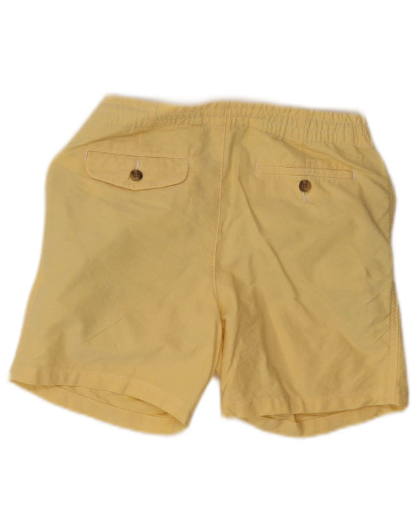 Polo Ralph Lauren Menino Chino Shorts 15-16 Anos W28 Algodão Amarelo