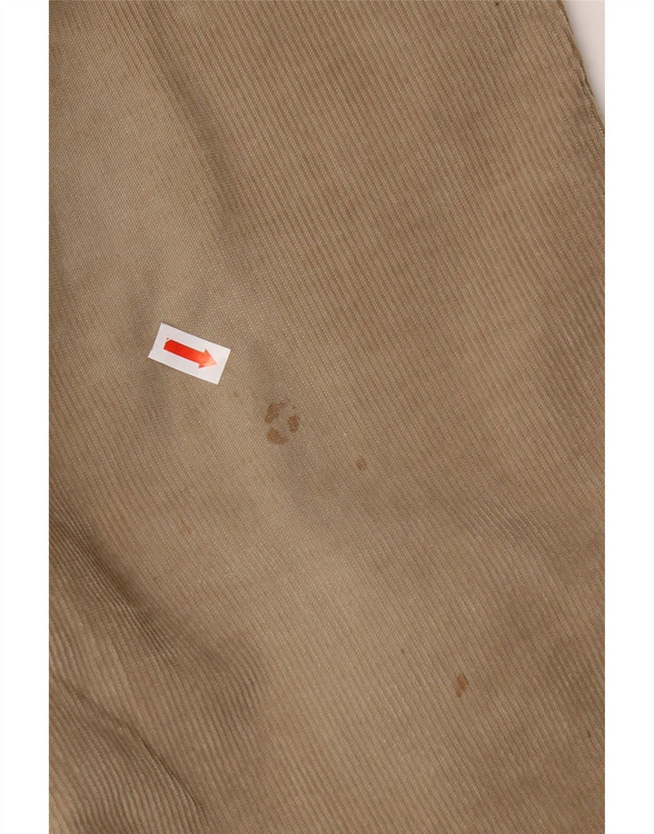 DOCKERS Mens Straight Corduroy Trousers W34 L31 Beige Vintage Dockers and Second-Hand Dockers from Messina Hembry 