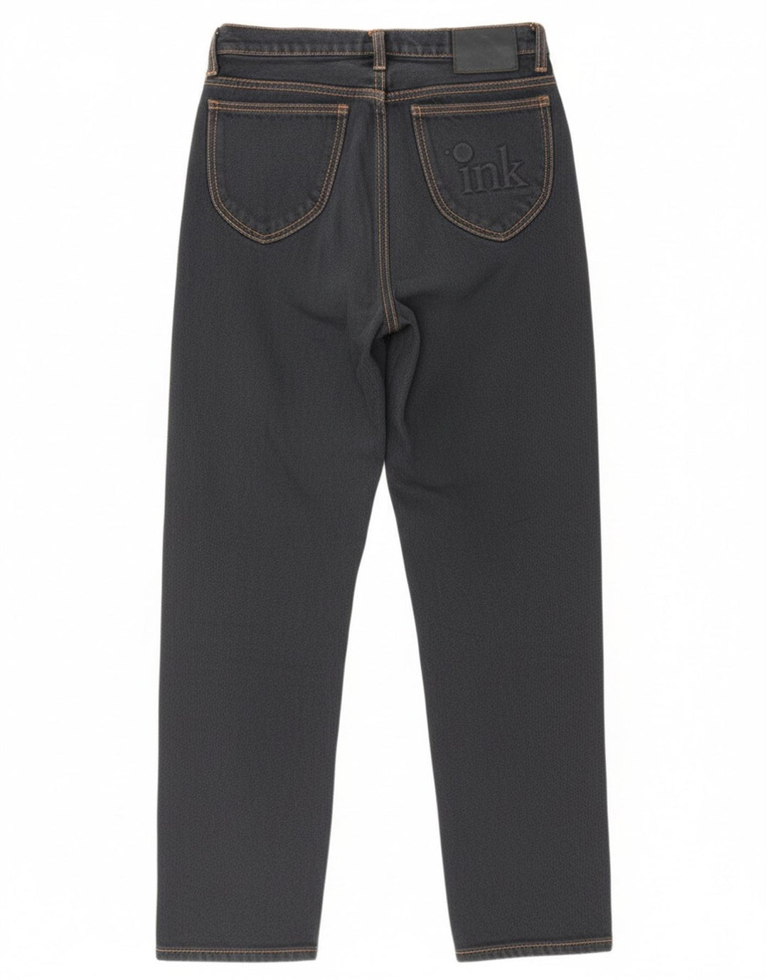 Jeans retos femininos Ritt W26 L30 algodão azul marinho