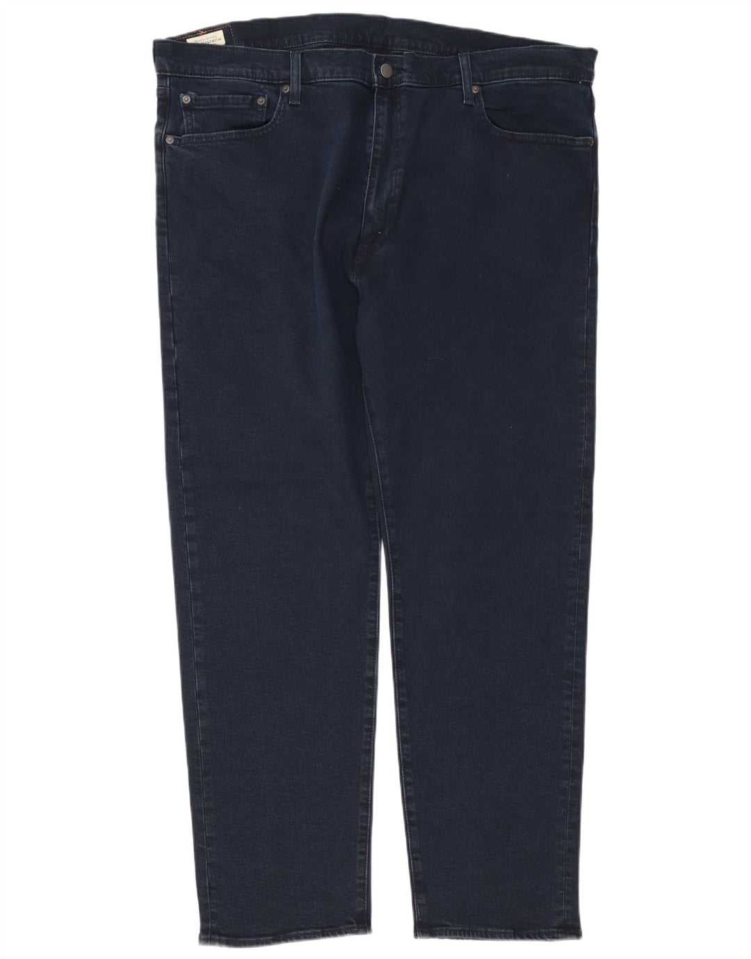 Jeans Levi's 502 Regular Tapered Masculino W42 L32 Azul Marinho Algodão