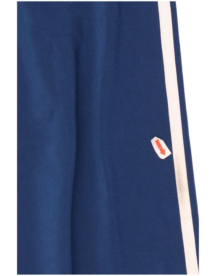 Adidas meninos calças de treino joggers 13-14 anos azul marinho poliéster