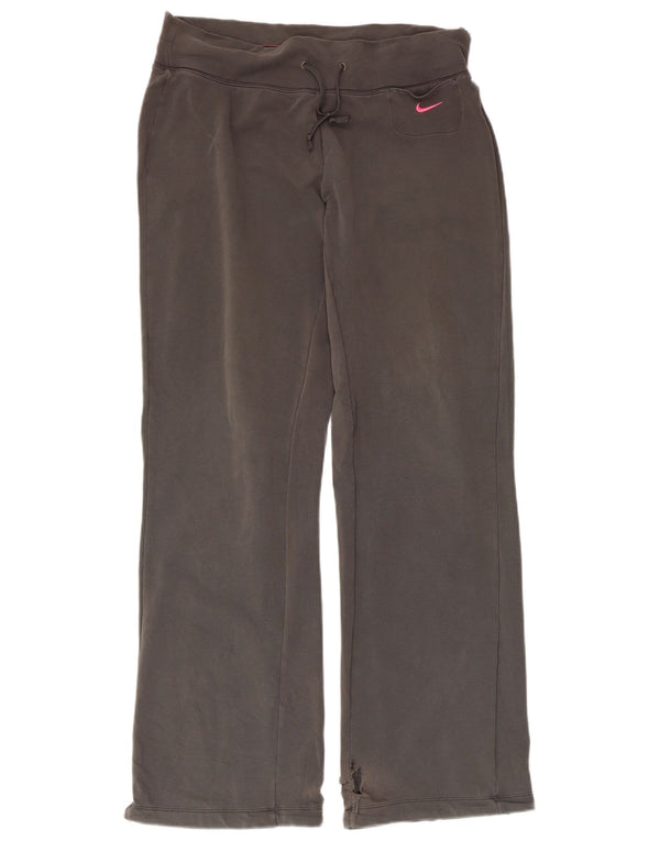 Calça Nike Dri Fit Feminina UK 16 Grande Algodão Cinza