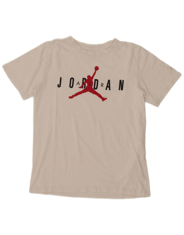 Camiseta Jordan Boys Graphic Top 13-14 Anos XL Branco