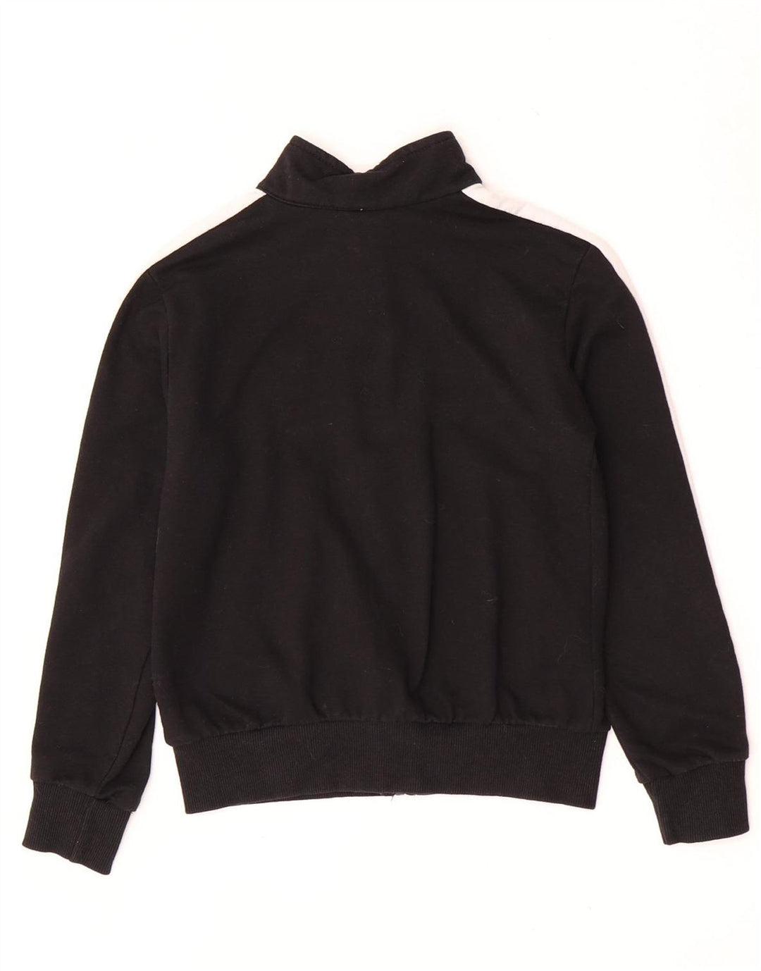 Jaqueta Puma Meninos Treino Top 7-8 Anos Pequeno Preto Colorblock Algodão