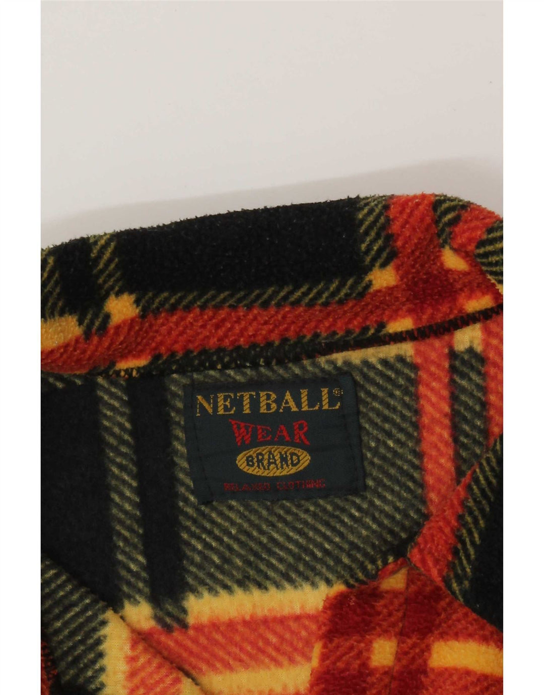 Camisa masculina vintage de lã grande xadrez multicolorida
