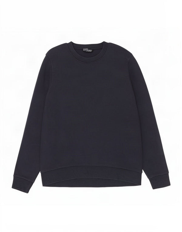 Suéter feminino Marks & Spencer UK 14 médio azul marinho algodão