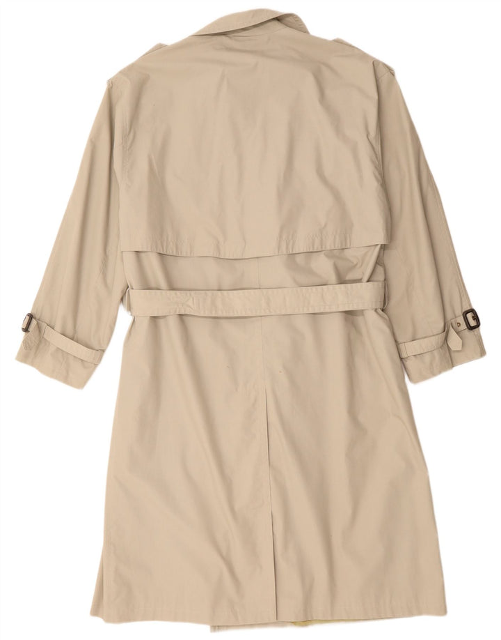 Trench Coat feminino Jupiter UK 14 grande algodão bege